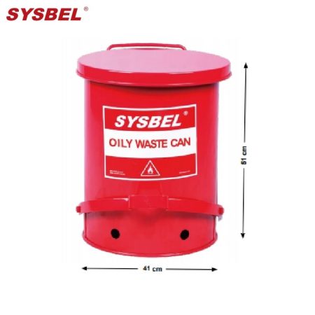 Sysbel Waste Can - Oily Waste Can (21Gal/79.3L)